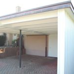 Autounterstand als Anbau